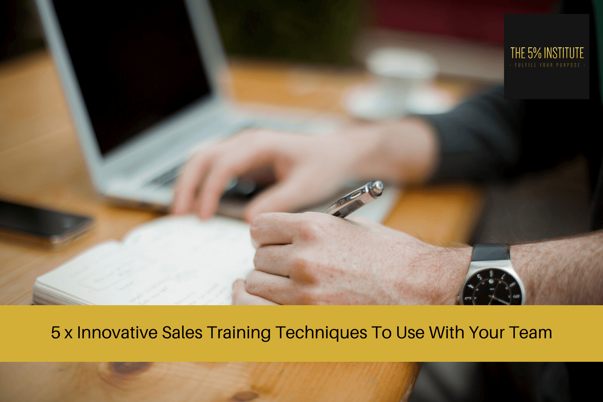 innovative sales training techniques