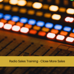 radio sales training