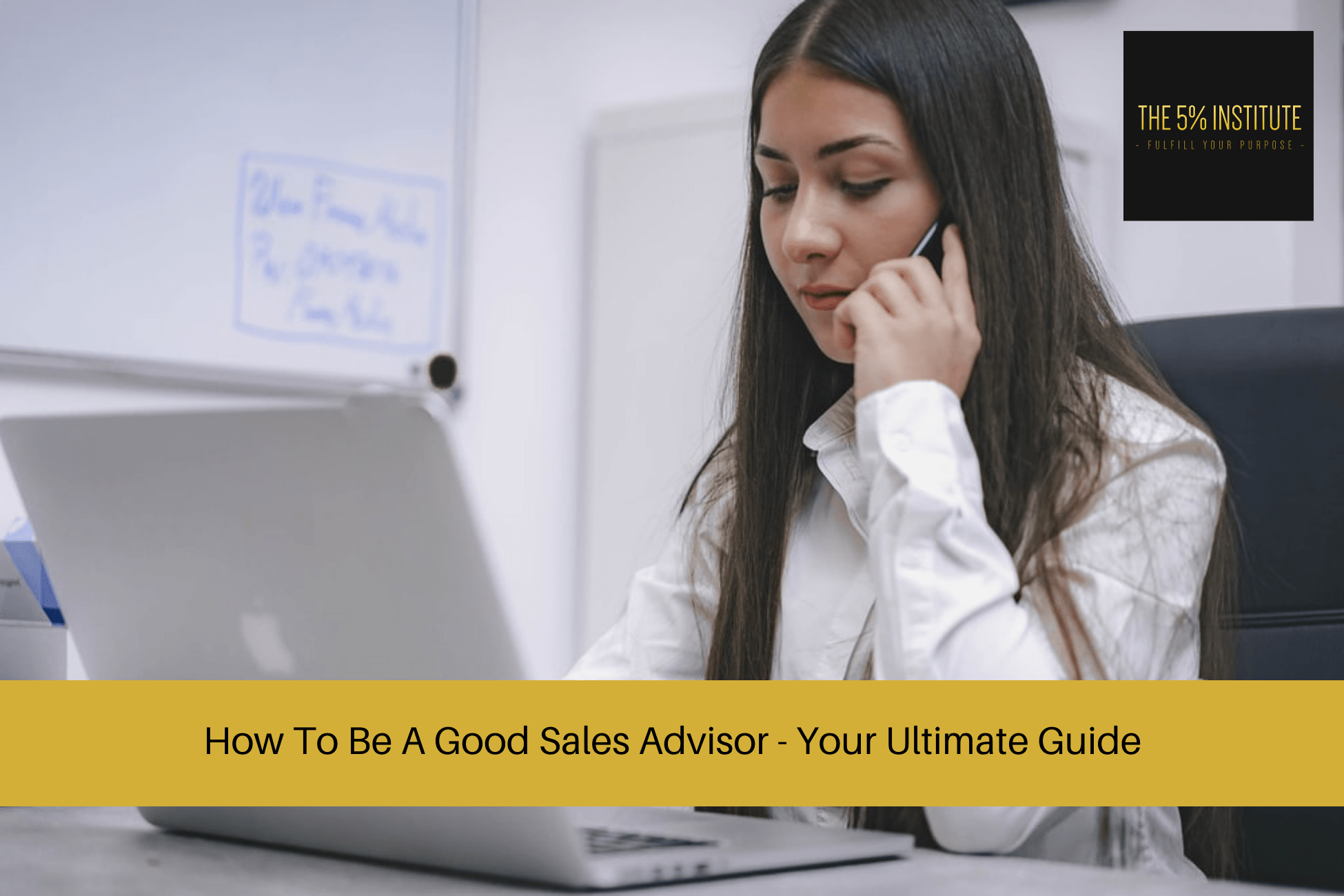 how to be a good sales advisor