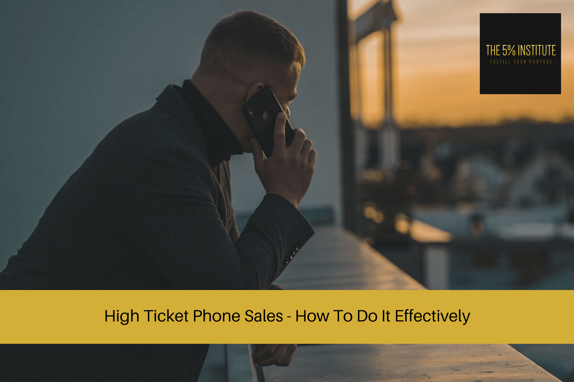 High Ticket Phone Sales
