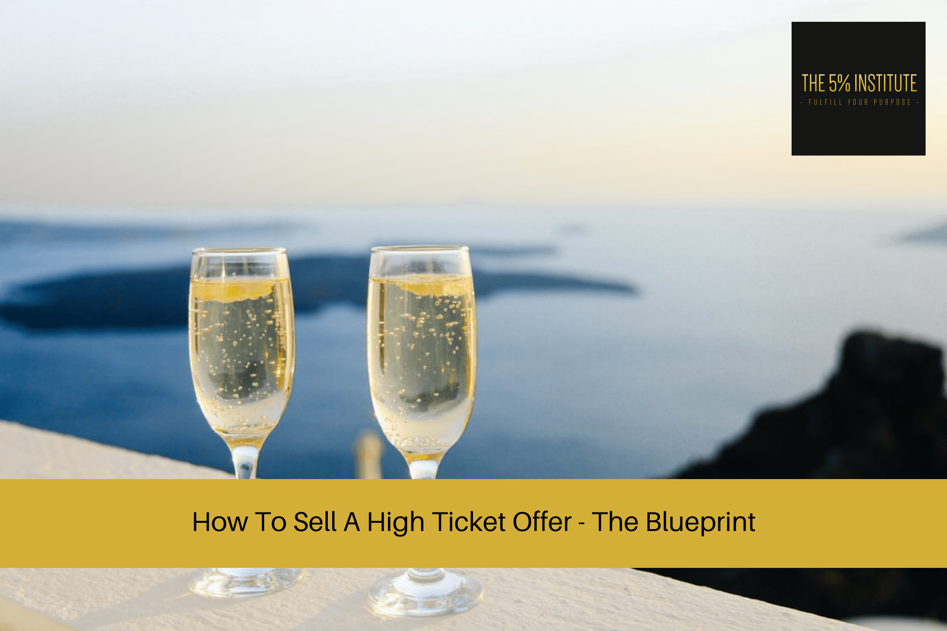 How To Sell A High Ticket Offer