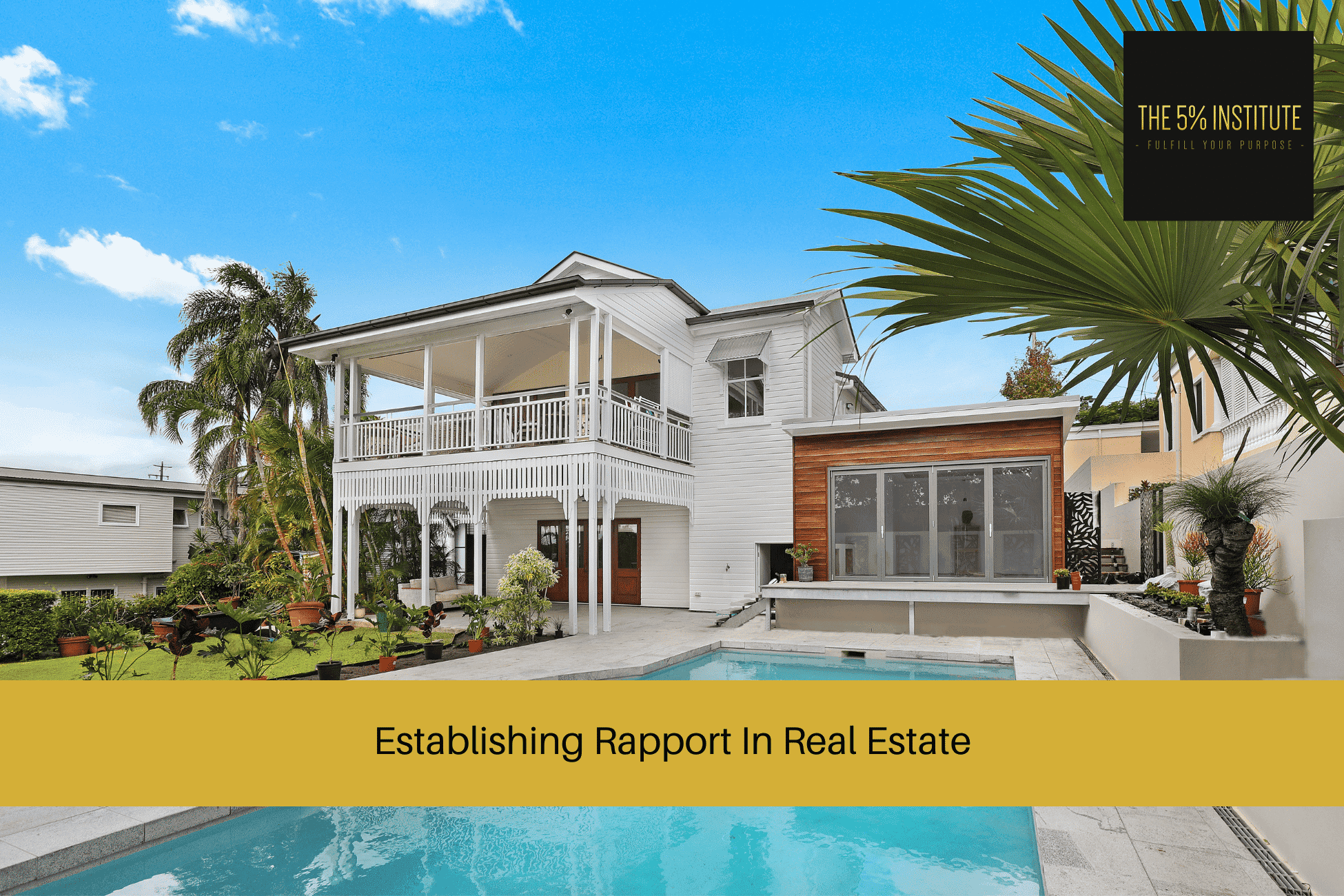 Establishing Rapport In Real Estate